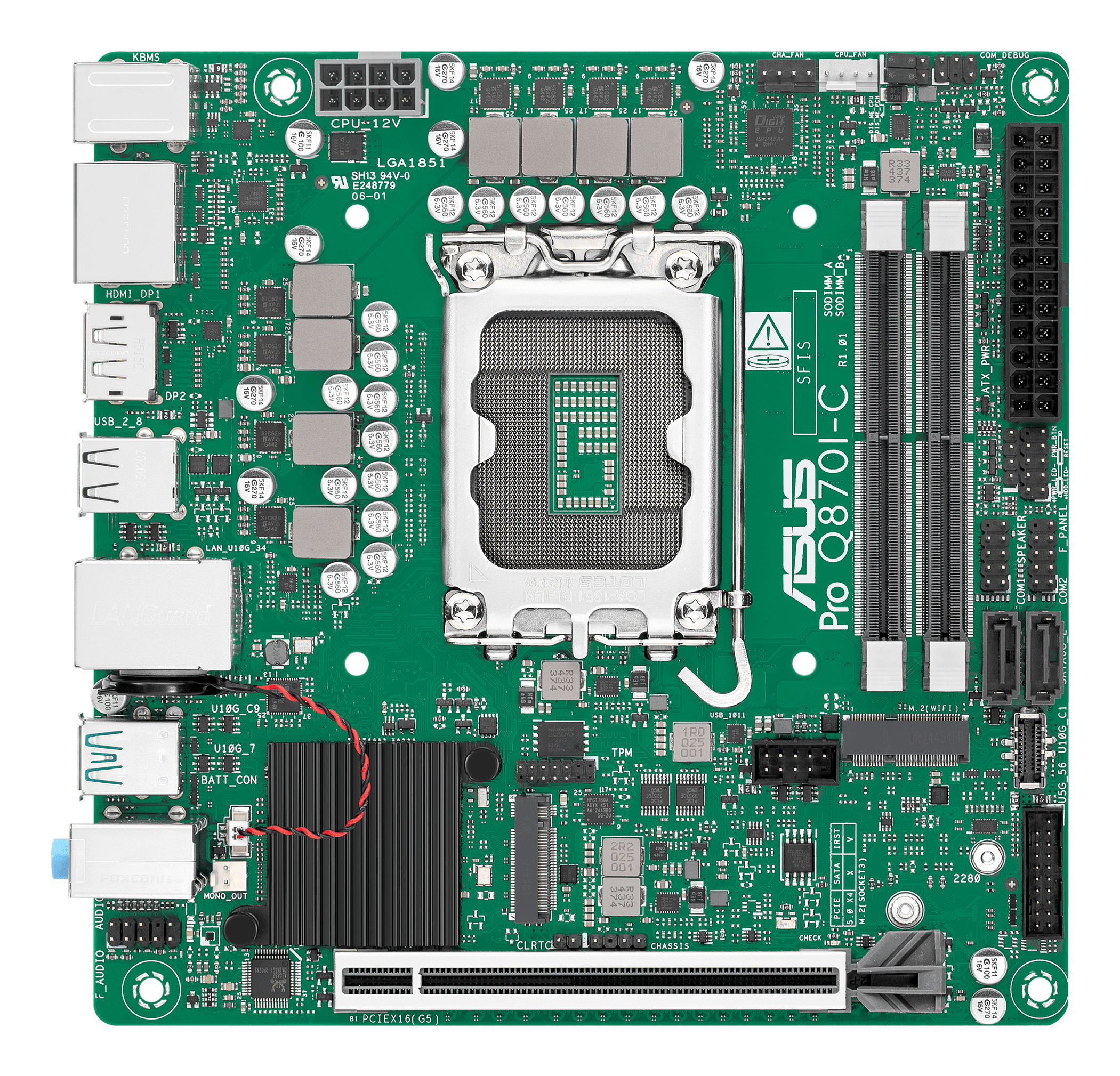 MB ASUS PRO Q870I-C-CSM                  (AMD,AM5,DDR5,mATX)