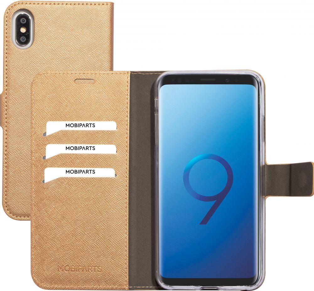 Mobiparts Saffiano Wallet Case Apple iPhone XS Max - Smartphonehoesje