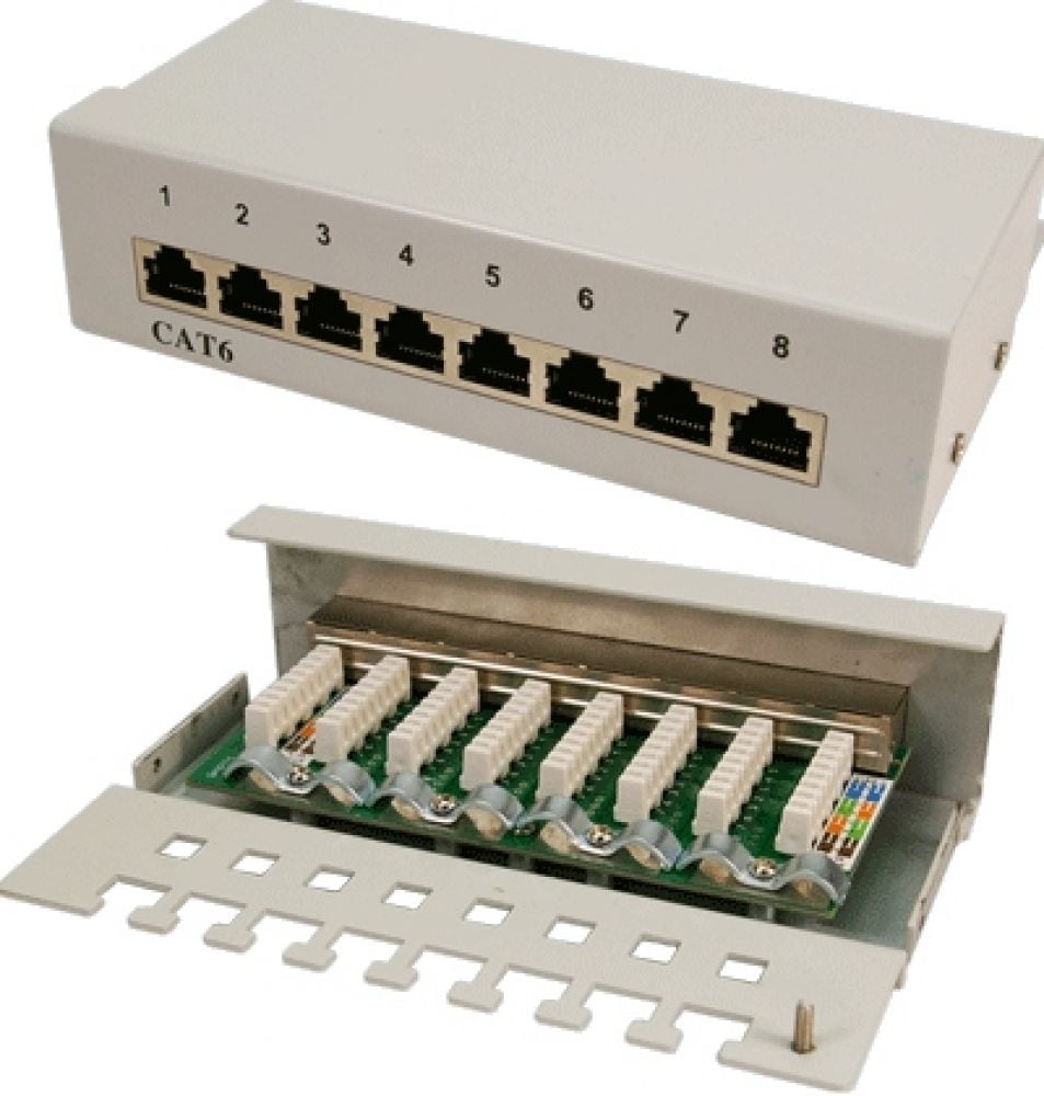 LogiLink Patch Panel Desktop - Patchpaneel