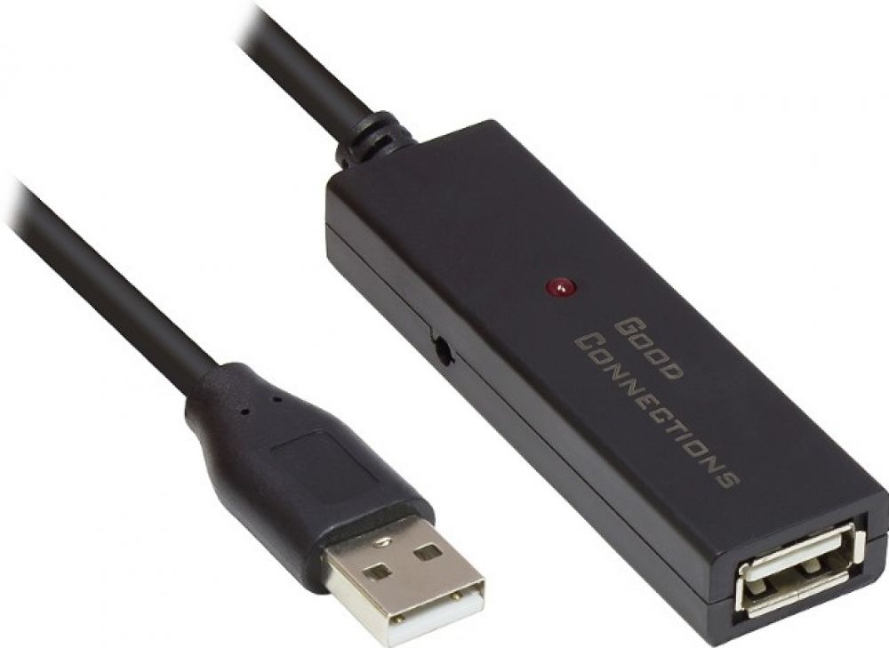 Good Connections USB2.0 AKTIVE Verläng. A-St.-A-Bu. 20m