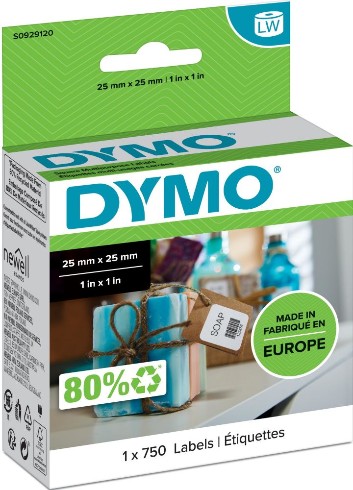 DYMO DYMO Square Multipurpose Labels - Etiketten voor meervoudige doeleinden