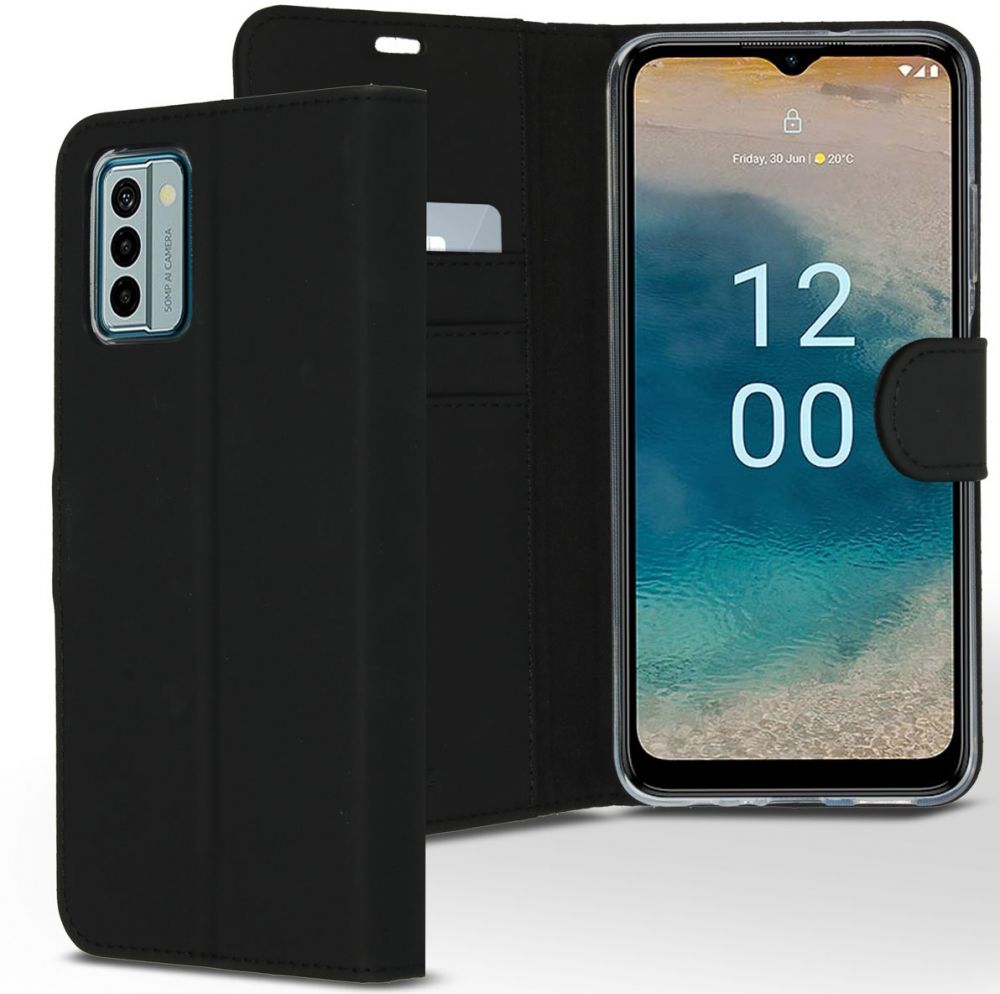 Accezz Wallet Softcase Bookcase Nokia G22 - Zwart