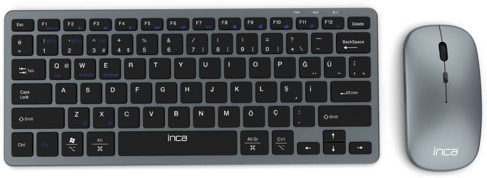 Inca IBK‑572BT - Toetsenbord + muis set