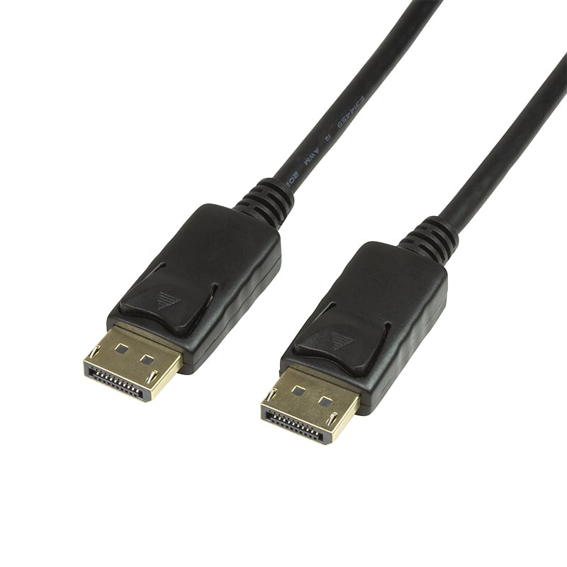 Logilink DisplayPort-Kabel DPort -> DPort St/St 10.00m black