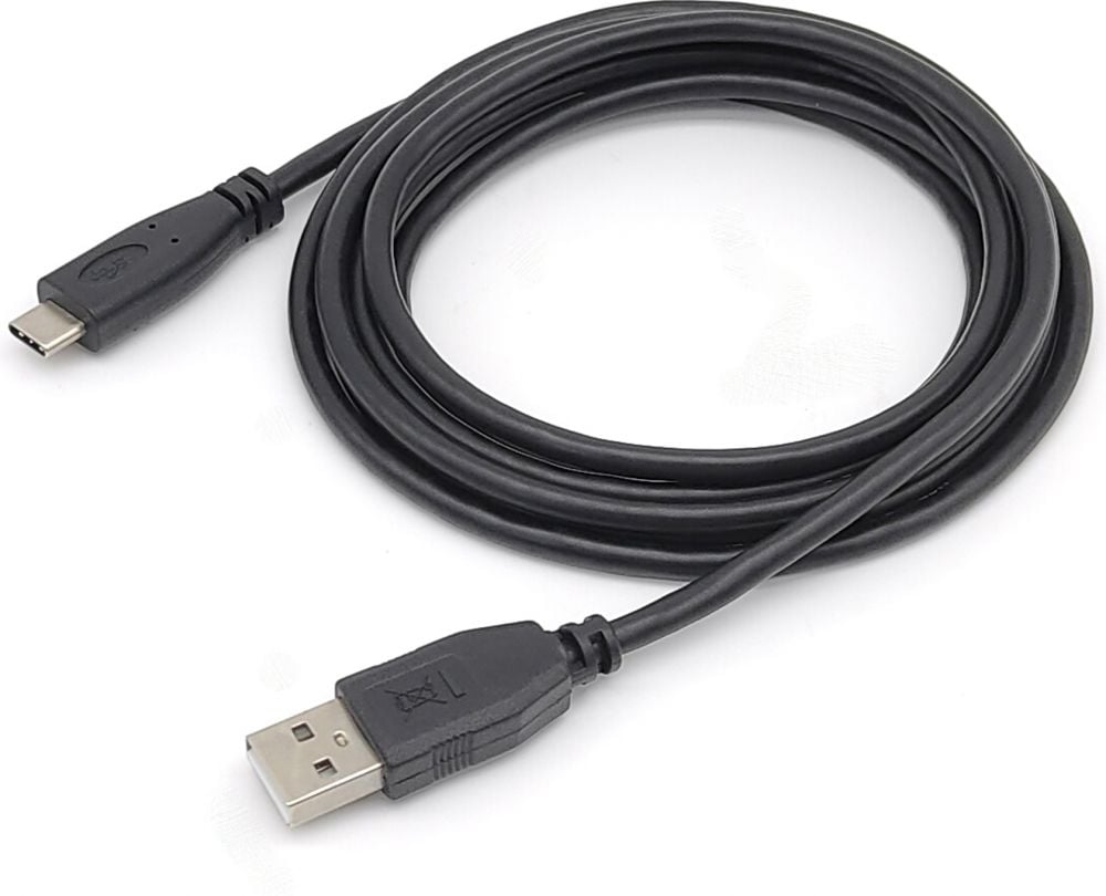 Equip USB Kabel 2.0 A -> C St/St 3.0m 480Mbps zwart