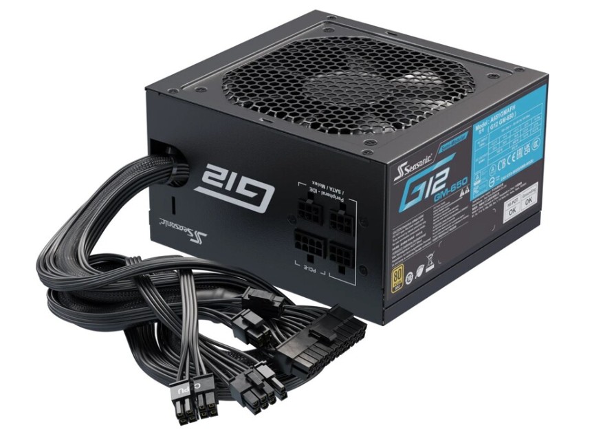 Seasonic G12 GM-650 - Voeding