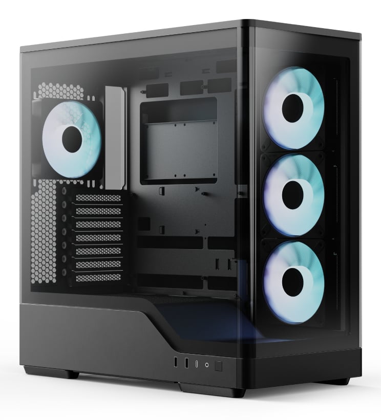 Aerocool P500A Black - Behuizing