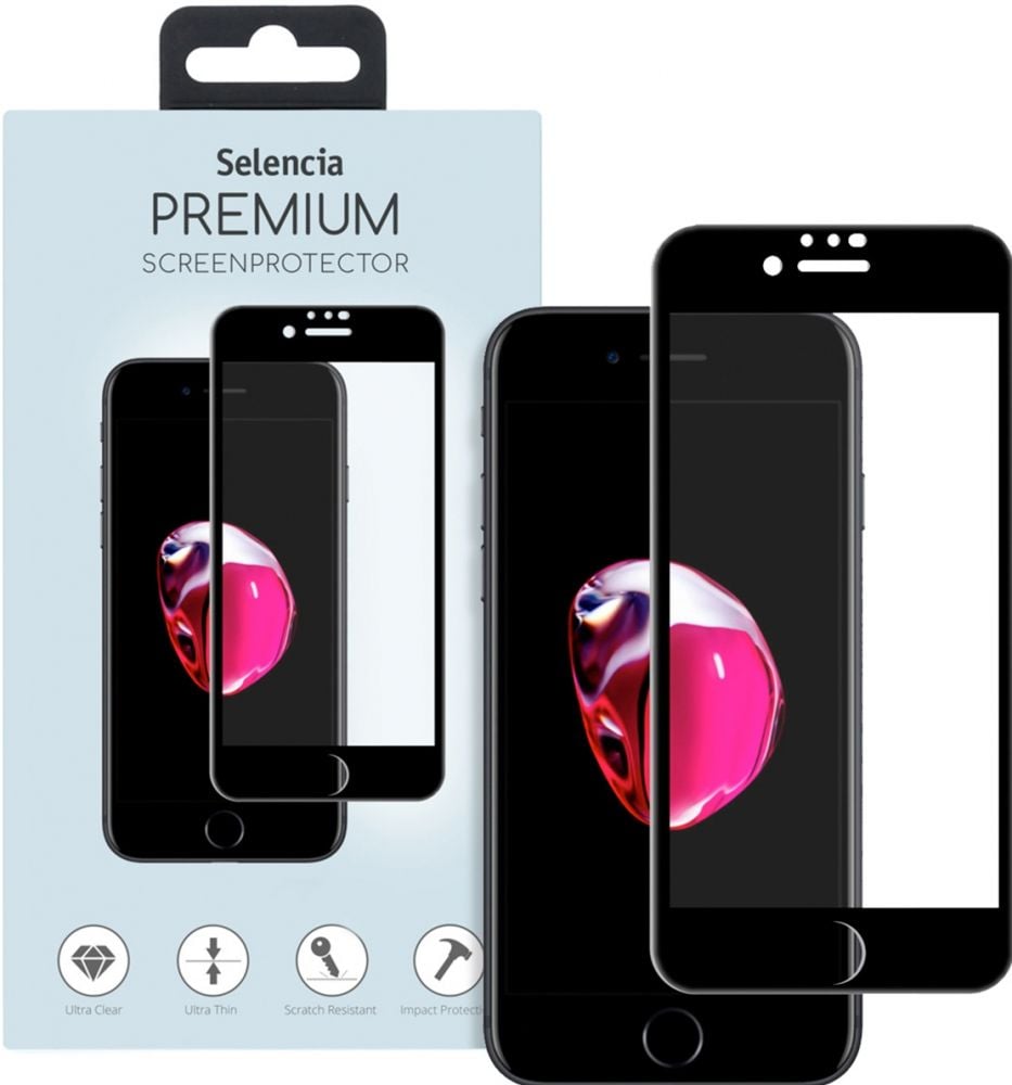Selencia Gehard Glas Premium Screenprotector iPhone SE (2022 / 2020)