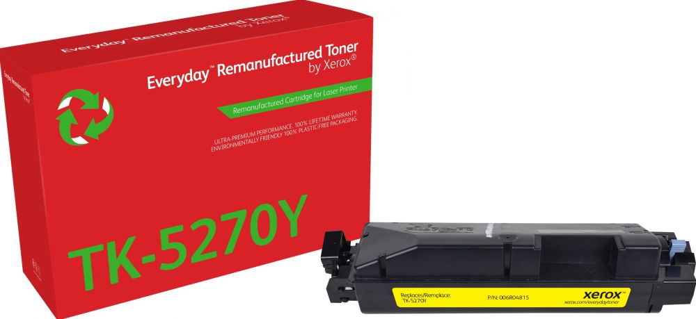 EVERYDAY REMANUFACTURED TONER YELLOW REP
