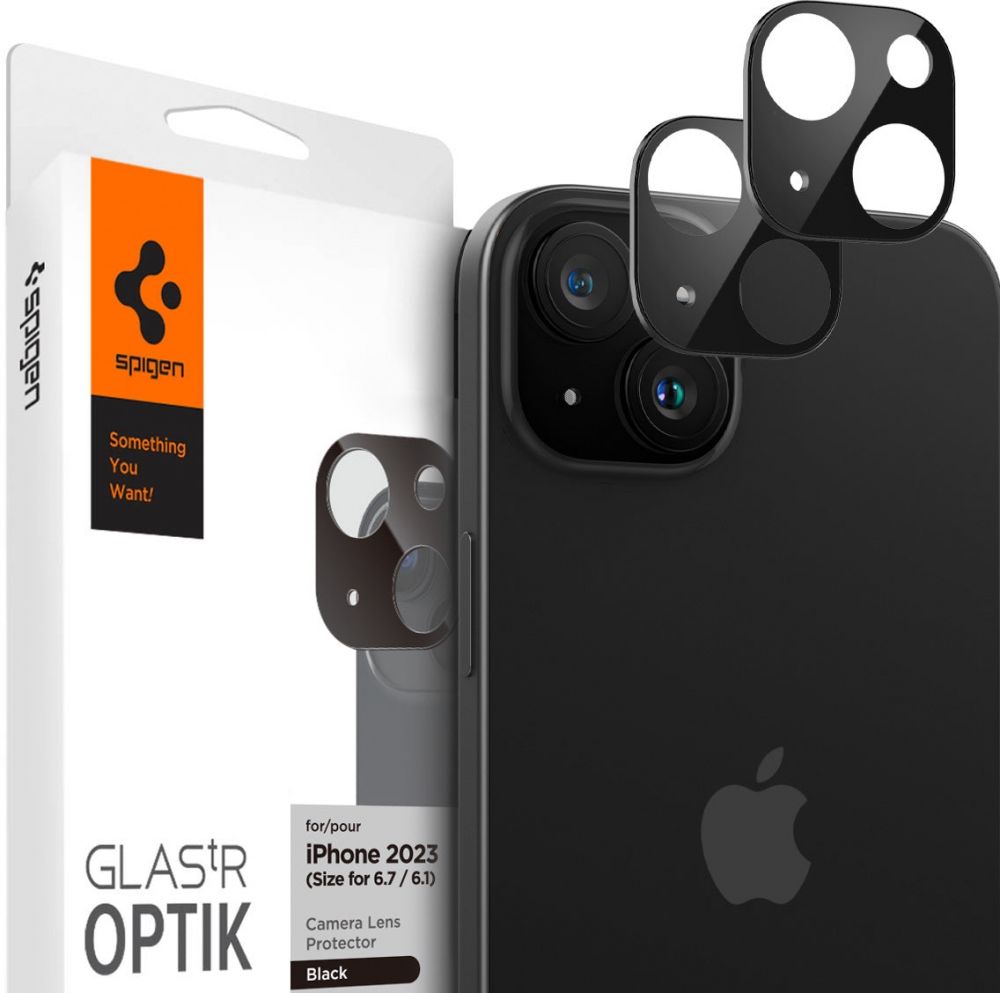 Spigen GLAS.tR Optik - Lensbeschermer voor mobiele telefoon