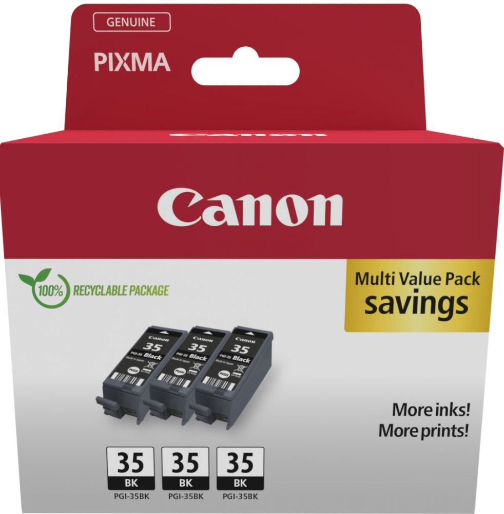 Canon PGI-35BK Triple Pack - 3