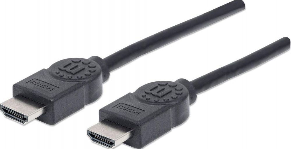 Manhattan HDMI-Kabel Ethernet A -> A St/St 5.00m ARC 28 AWG