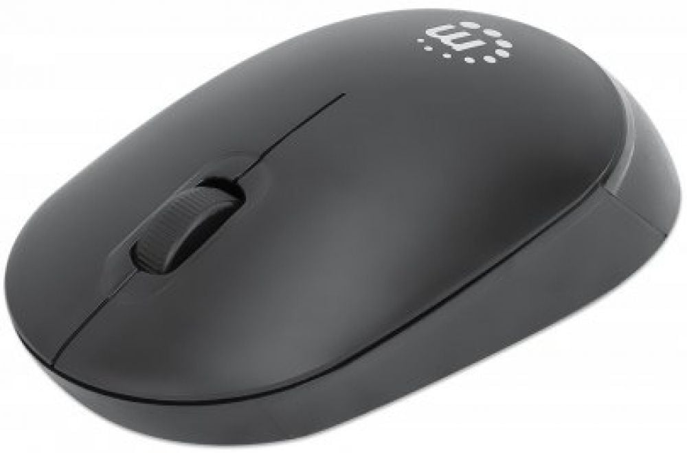 MANHATTAN Performance III Optische Wireless USB-A muis zwart