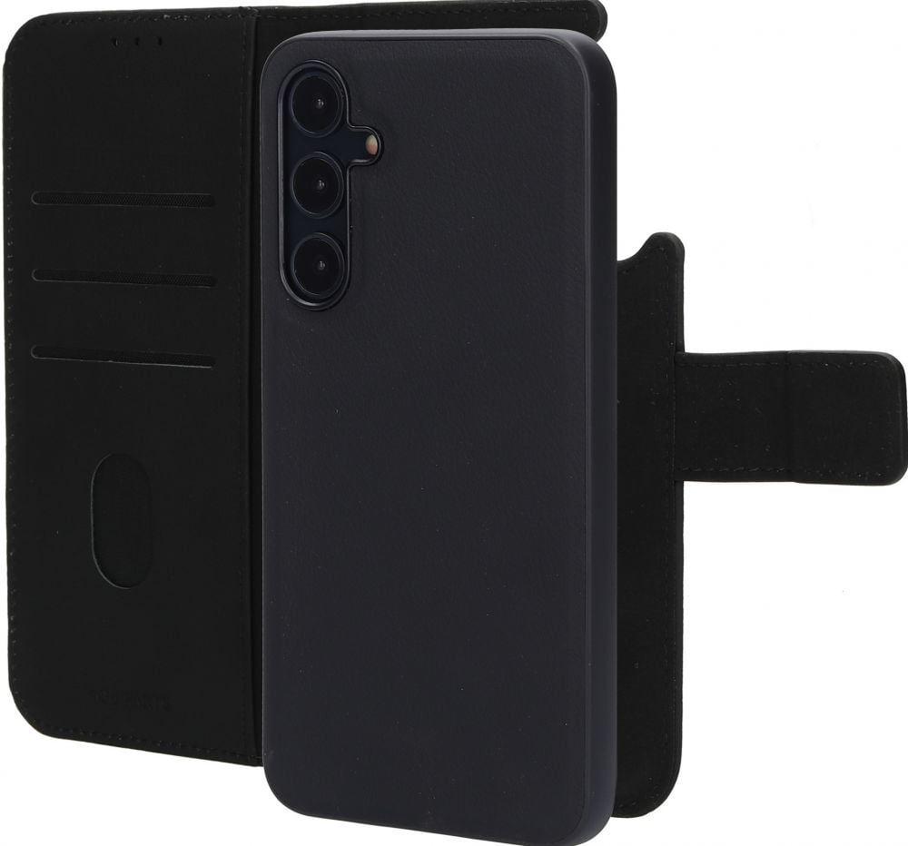 Luxe 2 in 1 Wallet Case gemaakt van echt leer Ben je opzoek naar een beschermhoesje dat zowel functioneel als stijlvol is? Dan is deze wallet case van
