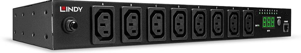 LINDY IP Power Switch Classic 8 - Stroomregeleenheid (rack-uitvoering)