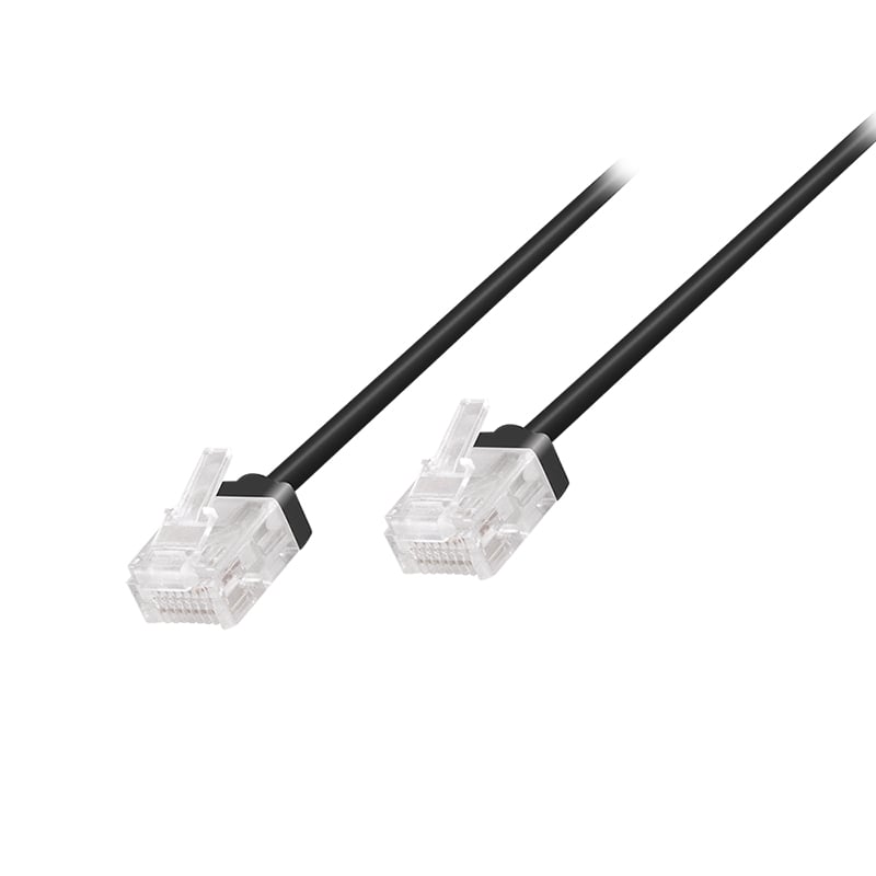 Logilink Patchkabel CAT6A U/UTP Slim High-Flex 10m zwart
