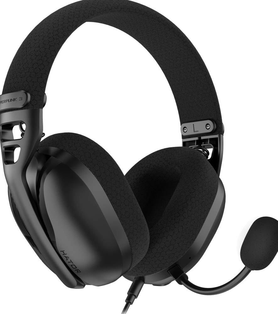HATOR Hyperpunk 3, 3.5mm Zwart - Headset