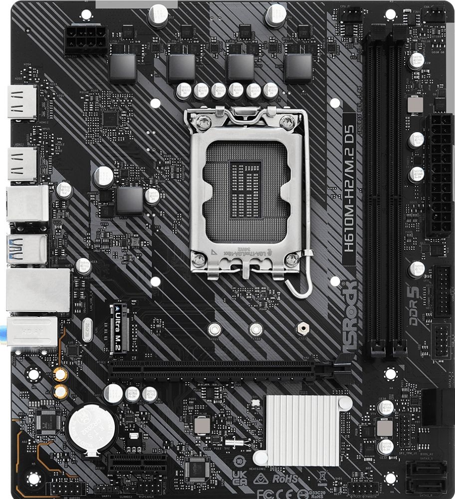 ASROCK H610M-H2 - Moederbord Micro-ATX