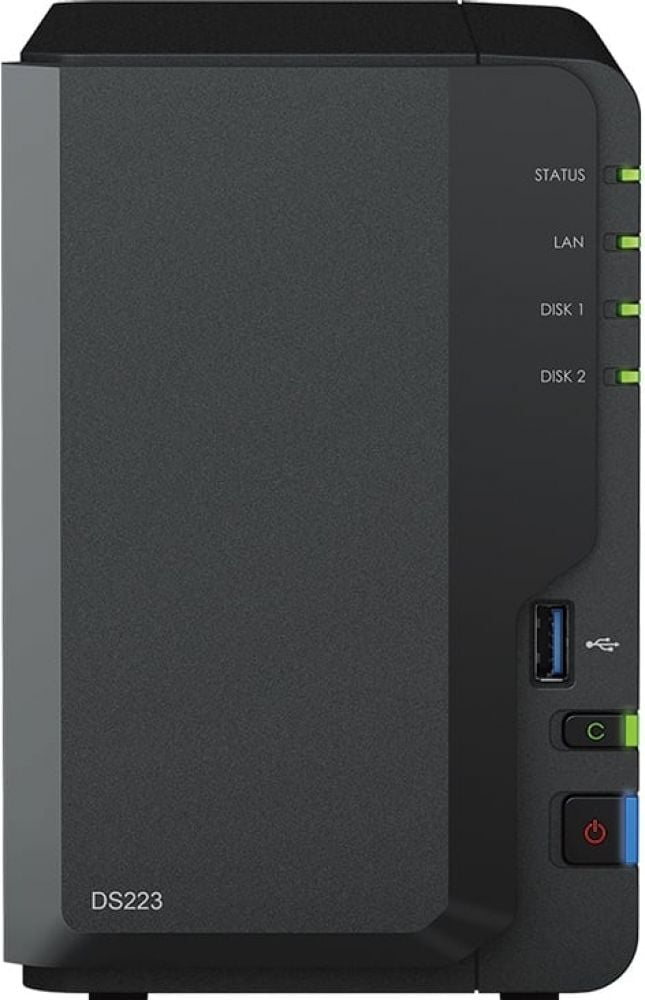 Synology DS223 RED 24TB 2x 12TB
