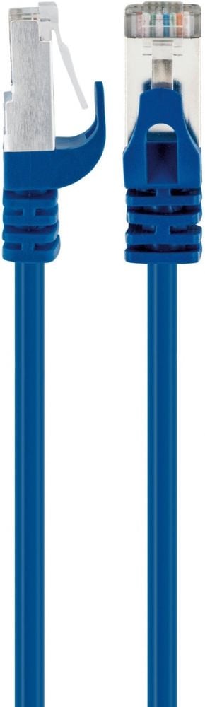 Schwaiger CAT8 netwerkkabel S/FTP Ste/Ste 2,00m blauw