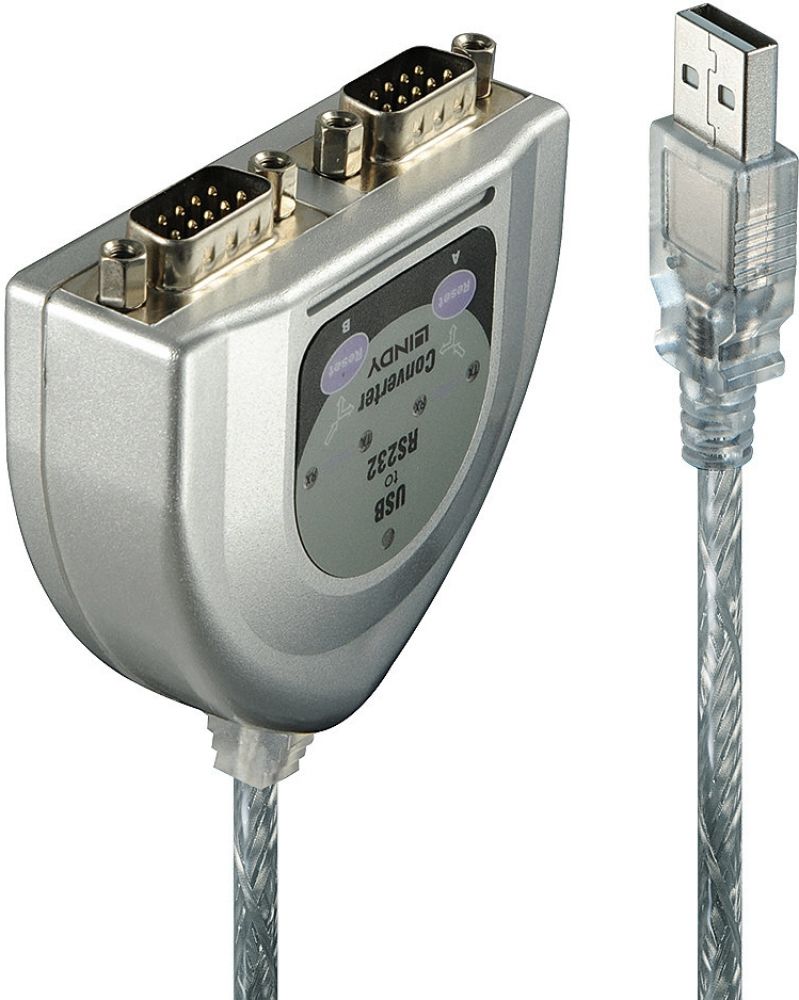 Lindy USB to Serial Converter - Seriële adapter