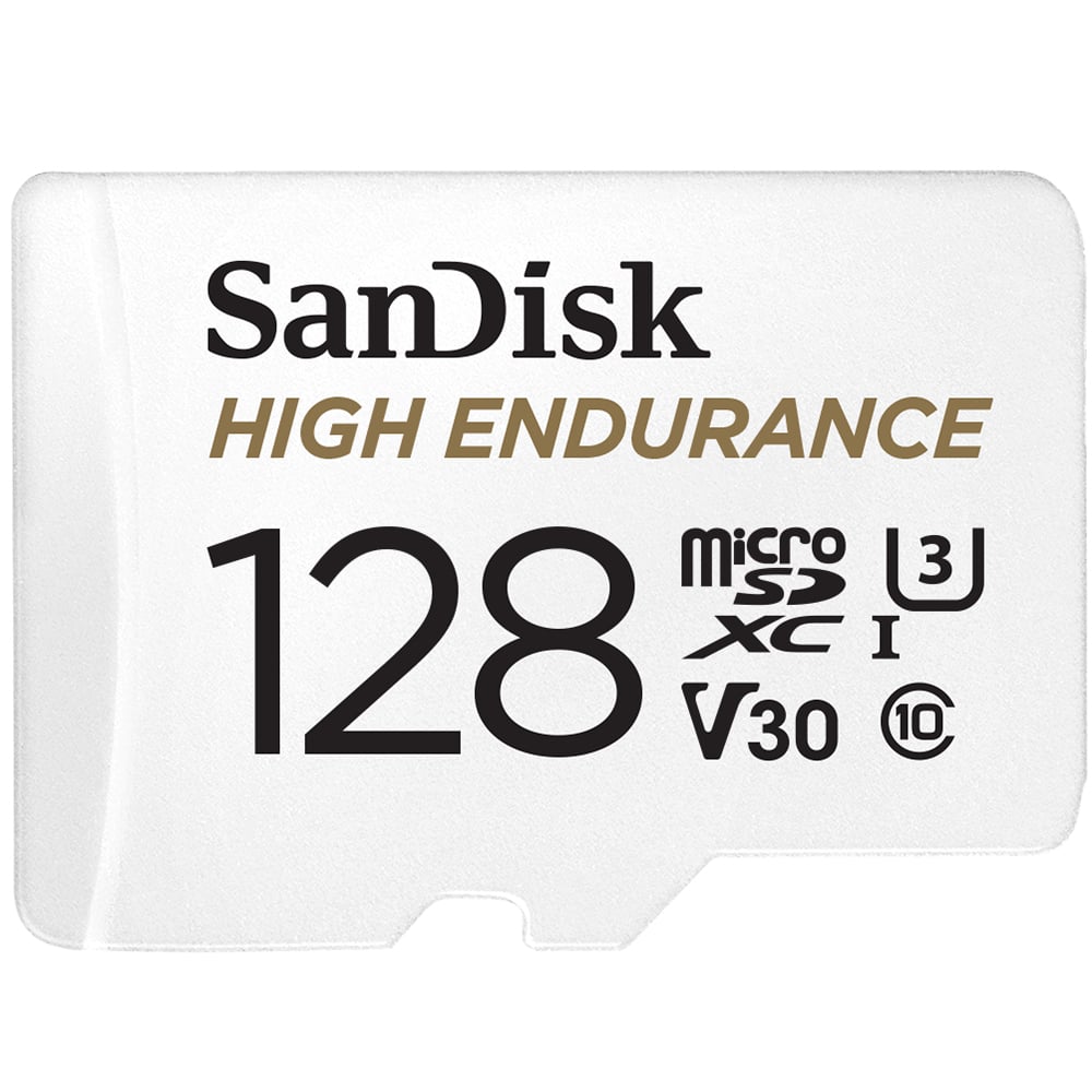 SANDISK SanDisk High Endurance microSDHC V30 128GB - Flashgeheugenkaart