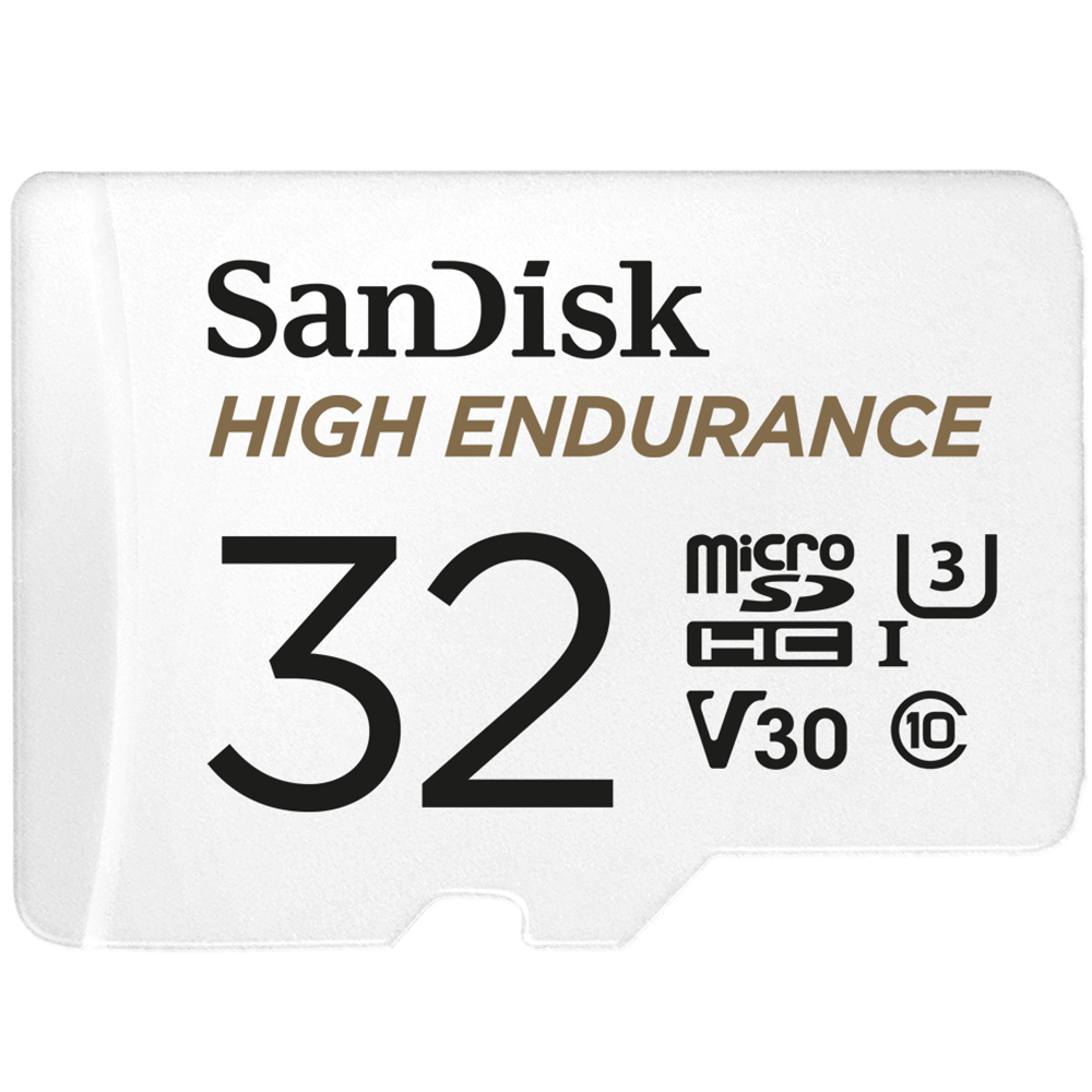 SANDISK SanDisk High Endurance microSDHC V30 32GB - Flashgeheugenkaart