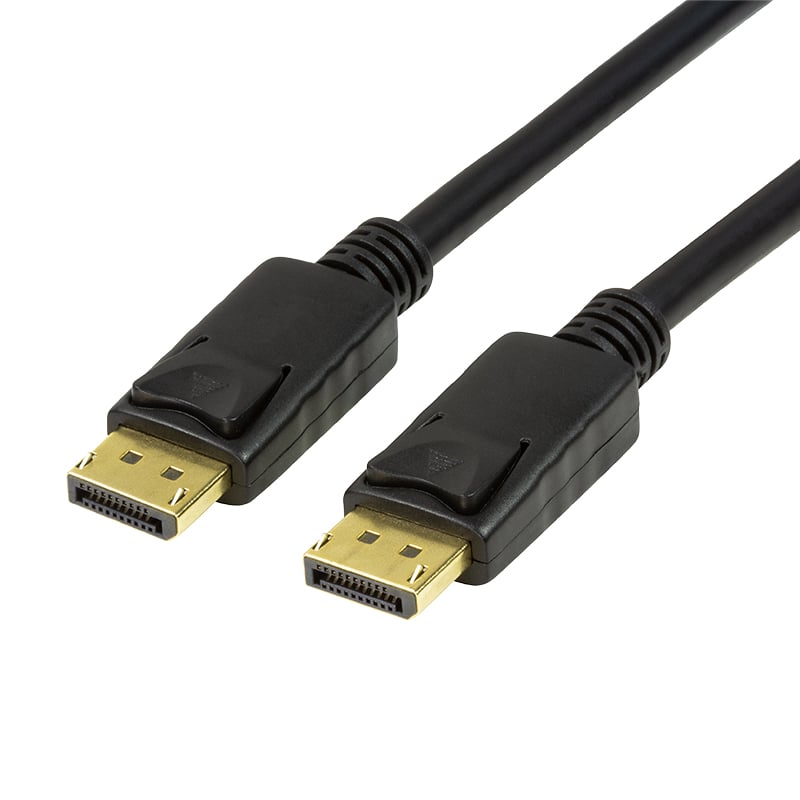 Logilink Displayport-Kabel 1.4 DP->DP M/M 8K/60Hz 1m zwart