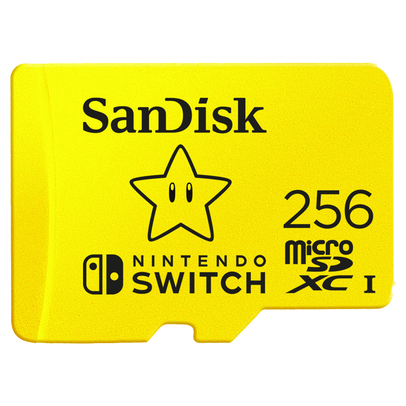 SANDISK SanDisk Nintendo Switch Star 256GB - Flashgeheugenkaart