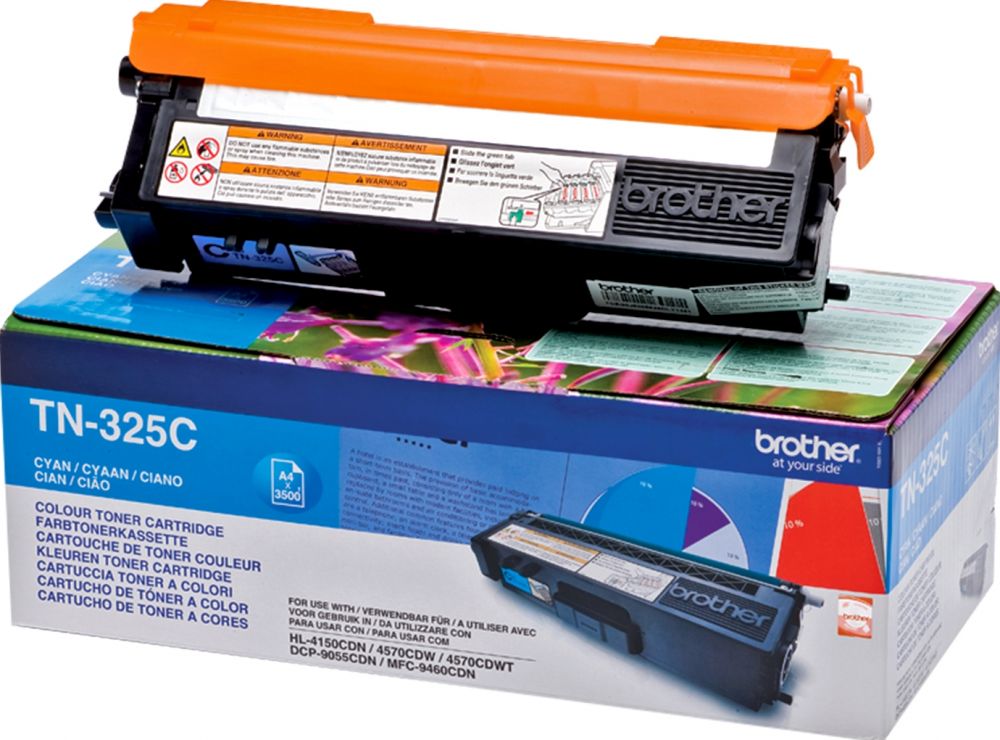 Brother TN 325C - Tonercartridge