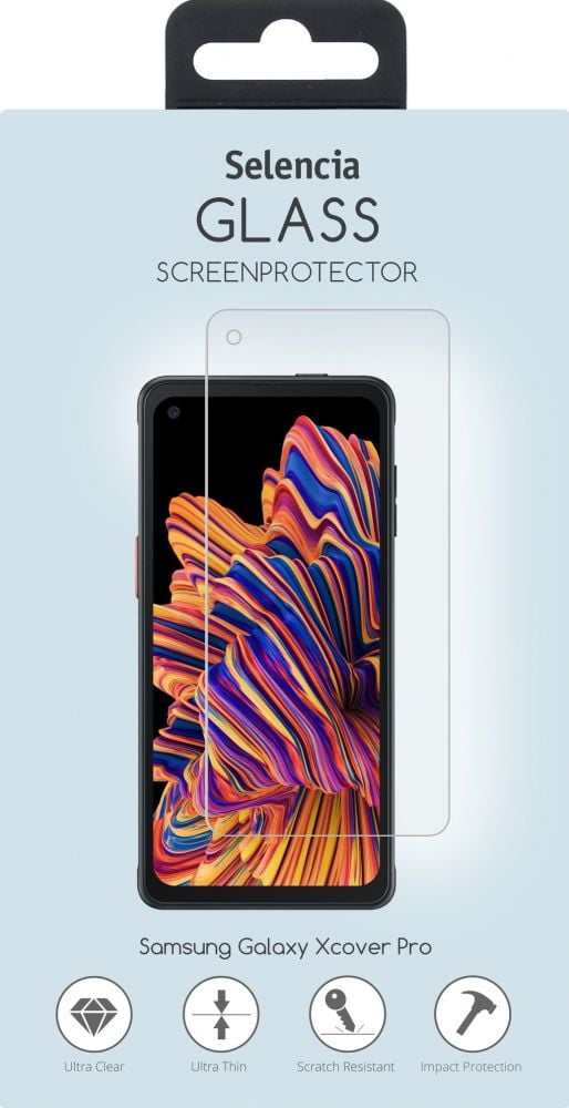 Selencia Gehard Glas Screenprotector Samsung Galaxy Xcover Pro