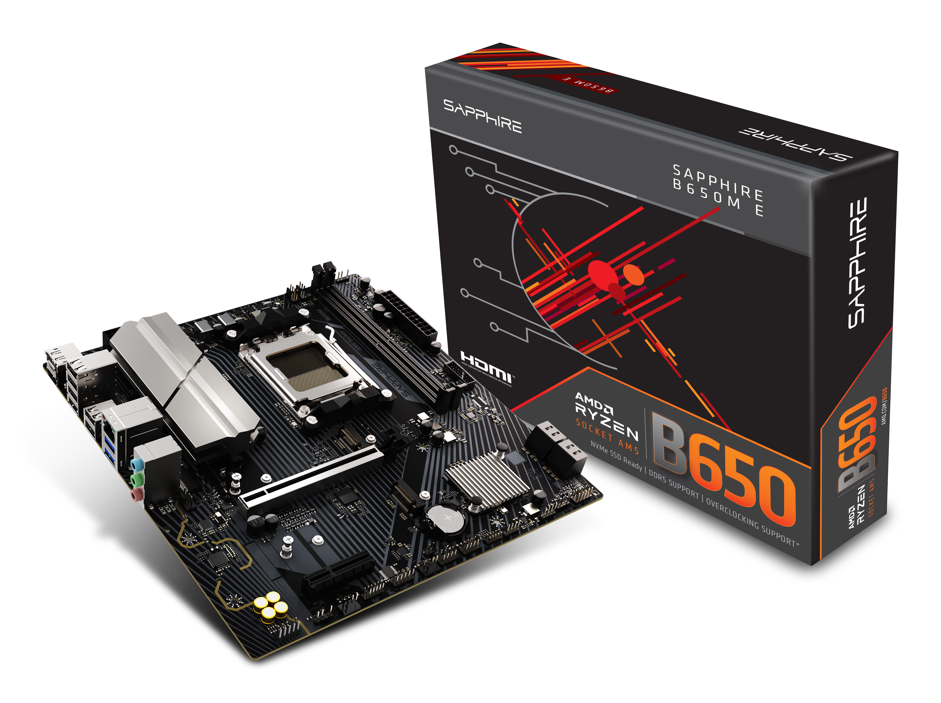 Sapphire B650M-E - Moederbord