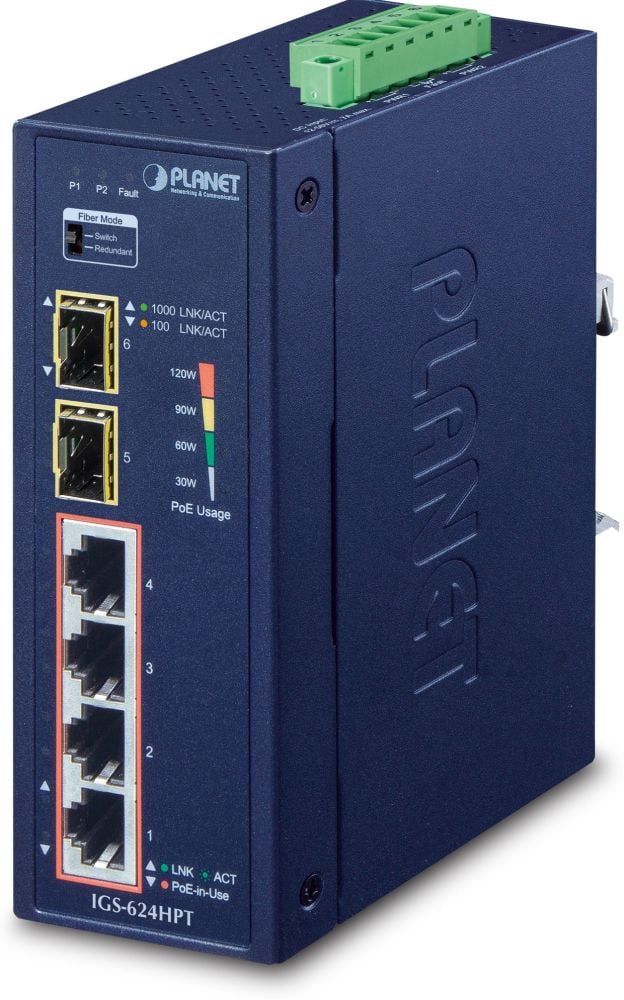 PLANET IGS-624HPT - Switch