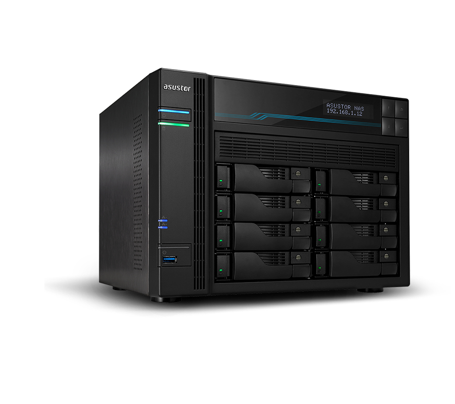 Asustor Lockerstor 10 AS6510T- NAS-server - 10 bays