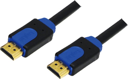 Logilink HDMI-Kabel Ethernet A -> A St/St 2.00m Gold