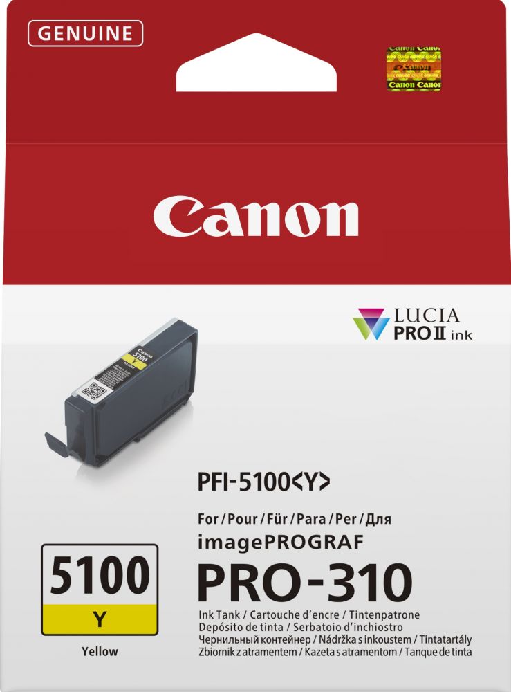 cartridge Canon PFI-5100Y yellow
