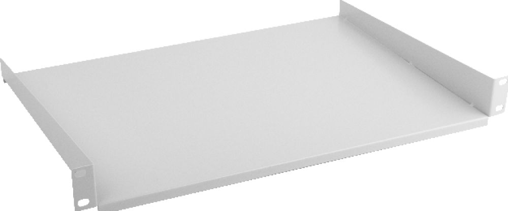 Lanberg legplanken 19" 1U/483x315mm tot 25kg grijs