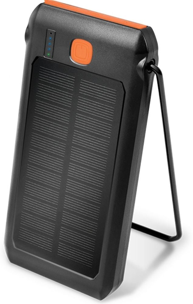 Logilink Solar Powerbank 10000 mAh 2x USB-A QC & 1x USB-C PD
