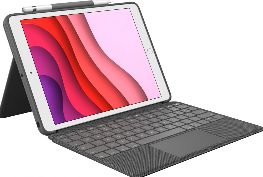 Logitech Combo Touch - Toetsenbord en foliobehuizing