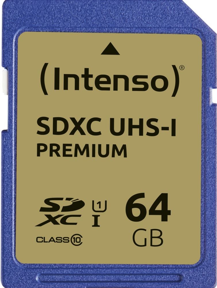 Intenso SD Card 64GB UHS-I Premium