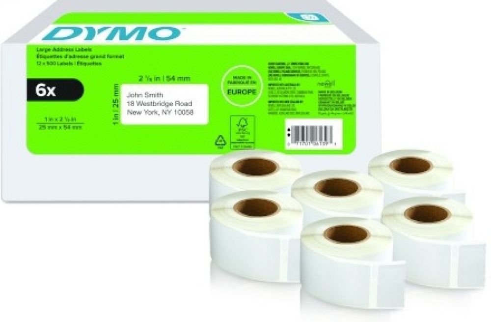 DYMO 2177564 - Printeretiket