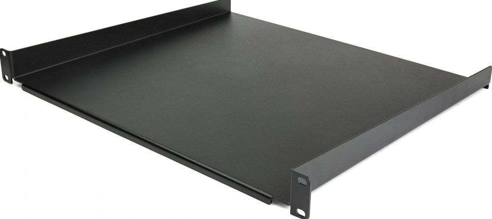 StarTech.com 1U serverkast plank - uitkragende liggercantilever rack plank voor 48 cm aan netwerk apparatuur