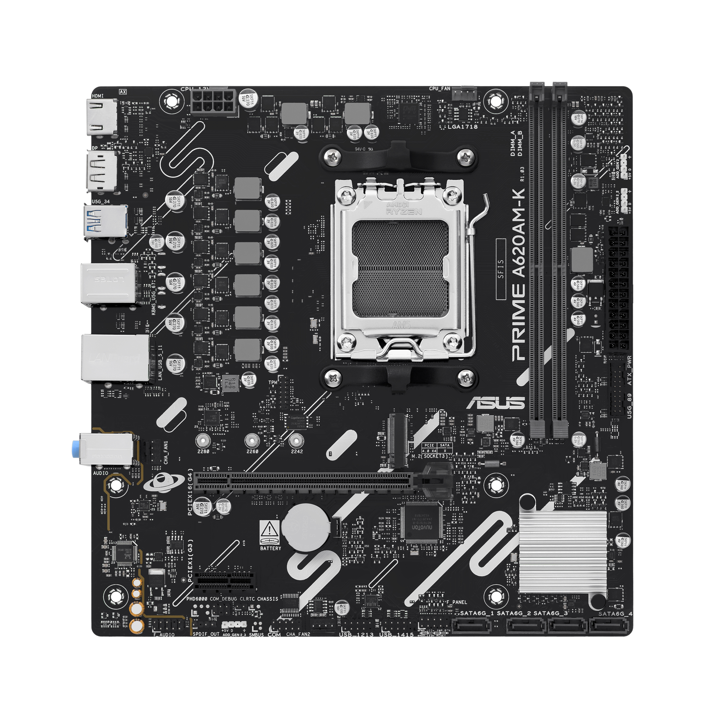 ASUS PRIME A620AM-K - Moederbord