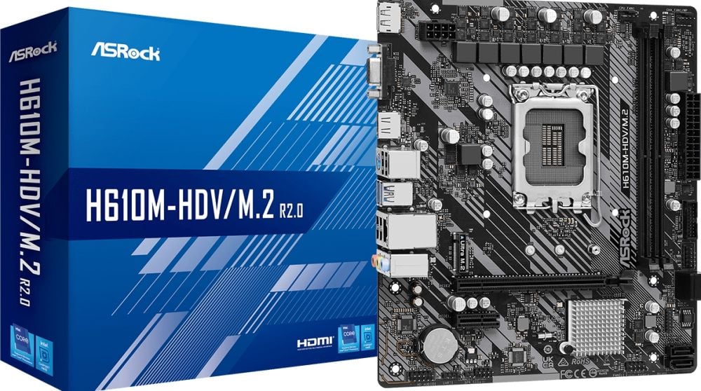 ASROCK H610M-HDV - Moederbord
