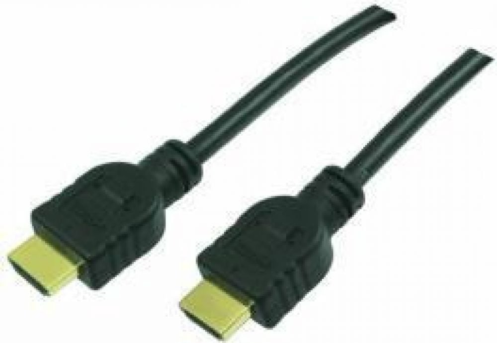 HDMI-Kabel LogiLink Ethernet A -> A St/St 15.00m Gold