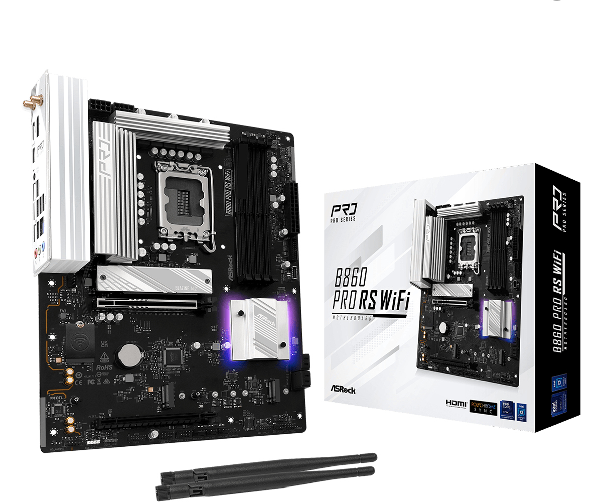 ASRock B860 Pro RS WiFi -  Moederbord