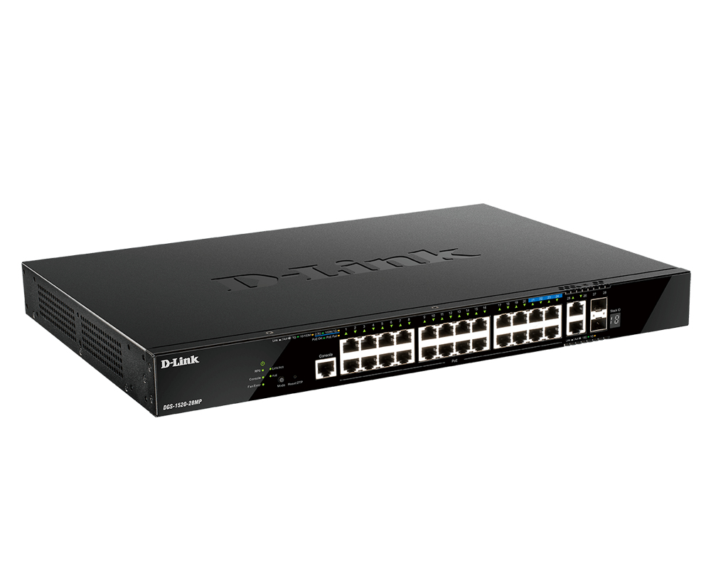 D-Link DGS 1520-28MP - Switch