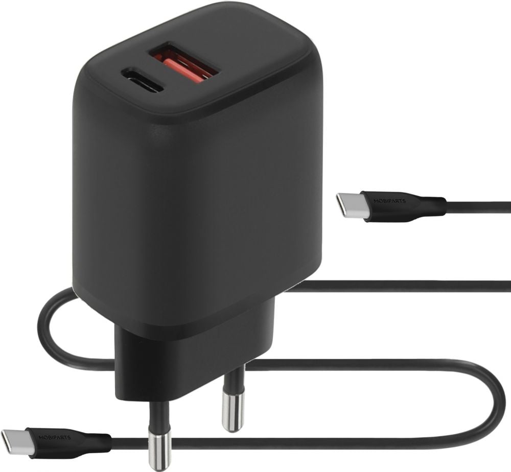 20W Thuislader met 2 universele aansluitingen Deze lader biedt de perfecte combinatie van snelheid en veelzijdigheid. Met een vermogen van 20W en