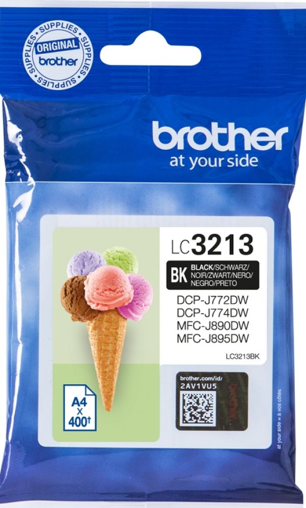 Brother LC3213BK - Zwart