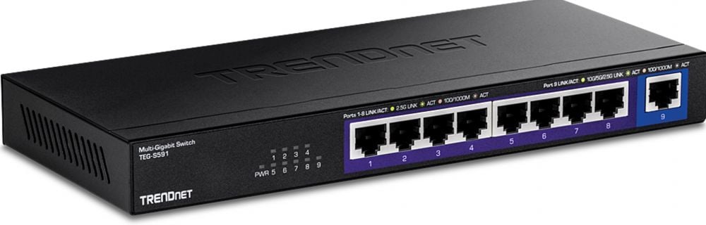 TRENDnet 9-Port Multi-Gig Switch